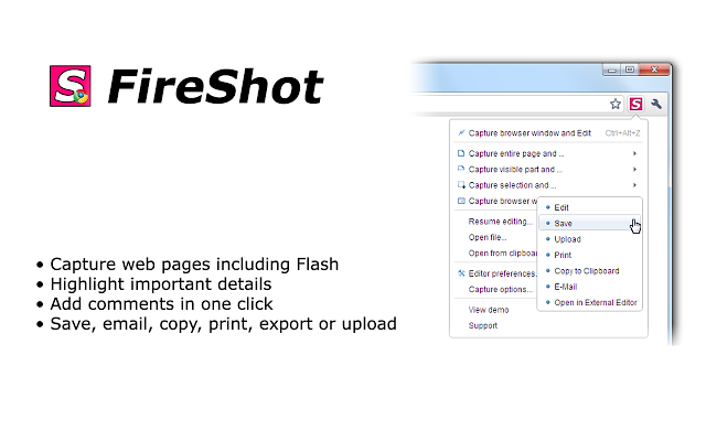 FireShot - 浏览器网页截图插件插件图片