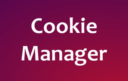 Cookie Manager v1.2